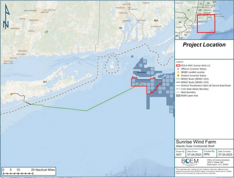 Sunrise Wind cleared to start construction - The Martha's Vineyard Times