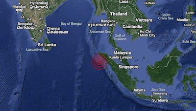 印尼亞齊省海域發生6.2級地震