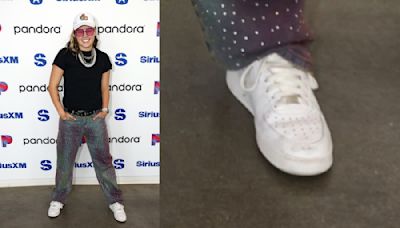 JoJo Siwa Blings Out in Nike Air Force 1 Sneakers For Radio Show Appearance in Los Angeles