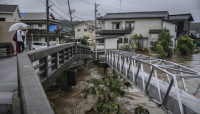 日本石川破紀錄大雨 東北至九州恐出現打雷與強降雨