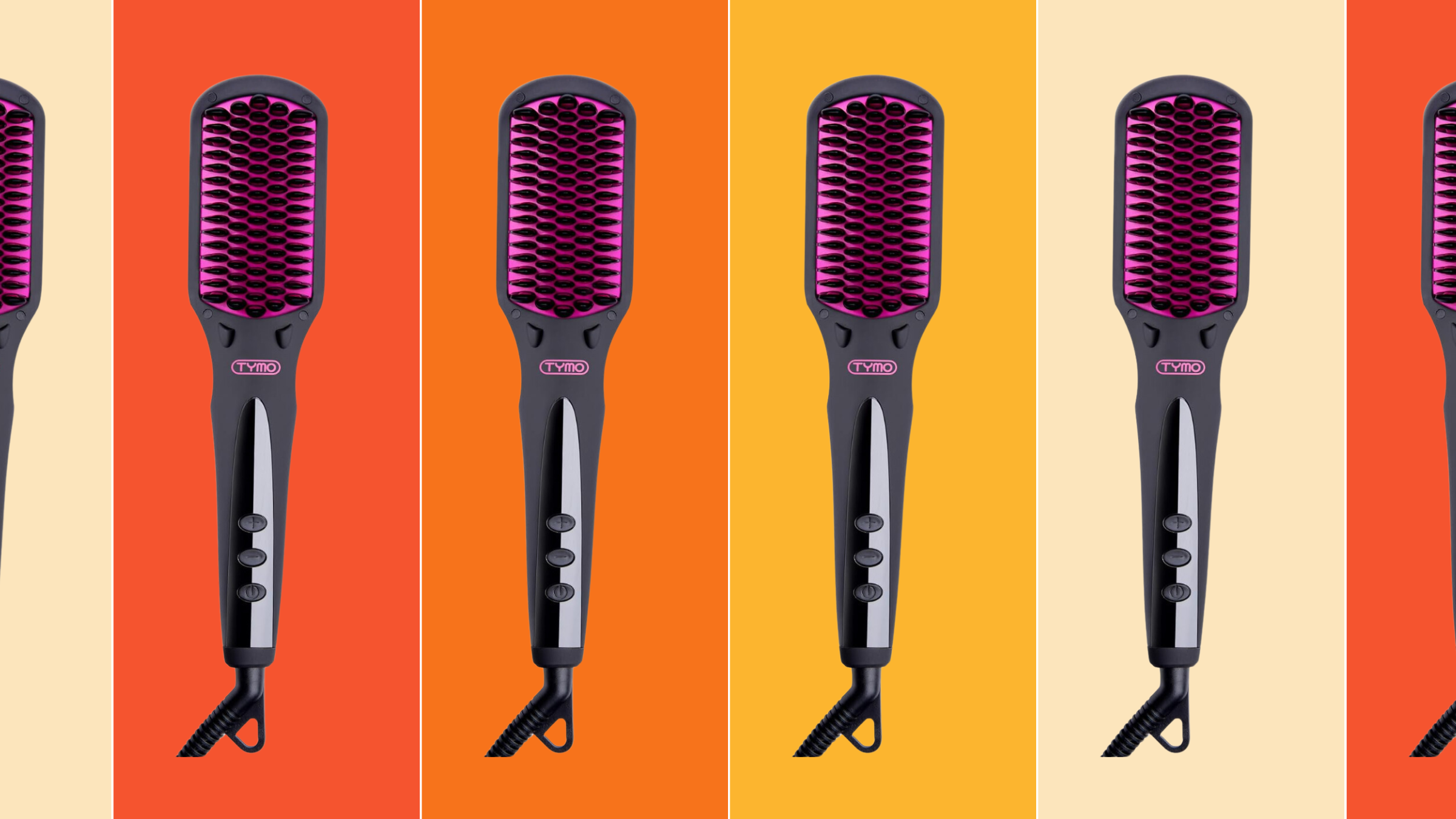 This unique styling brush makes hair 'soft and shiny' — and it's on sale on Amazon