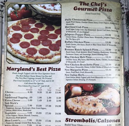 pizza tower perryville menu