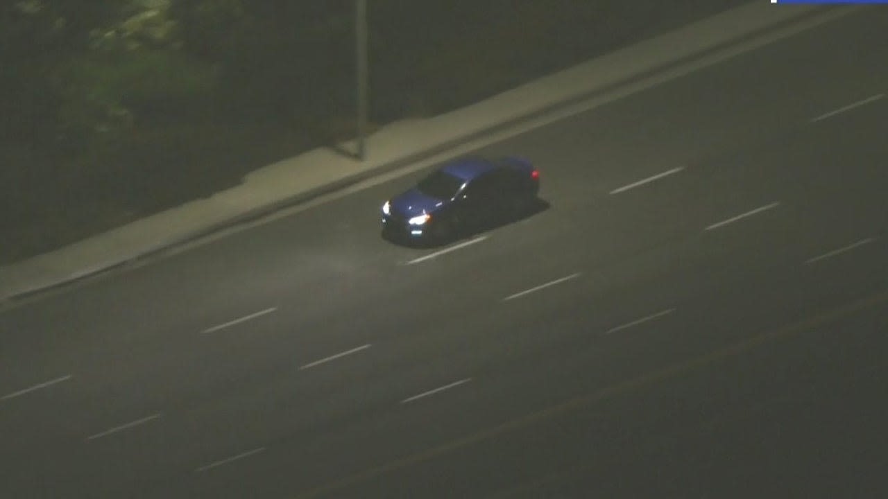 Police chase suspect hides at John Wayne airport after driving thru parts of LA, Orange counties