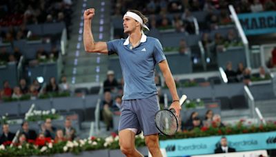 Nachtschicht: Zverev im Achtelfinale von Madrid