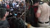 ...Protesting At Karol Bagh Metro Station After 3 UPSC Aspirants Drown In Basement Of Rau's IAS Study Circle; VIDEO