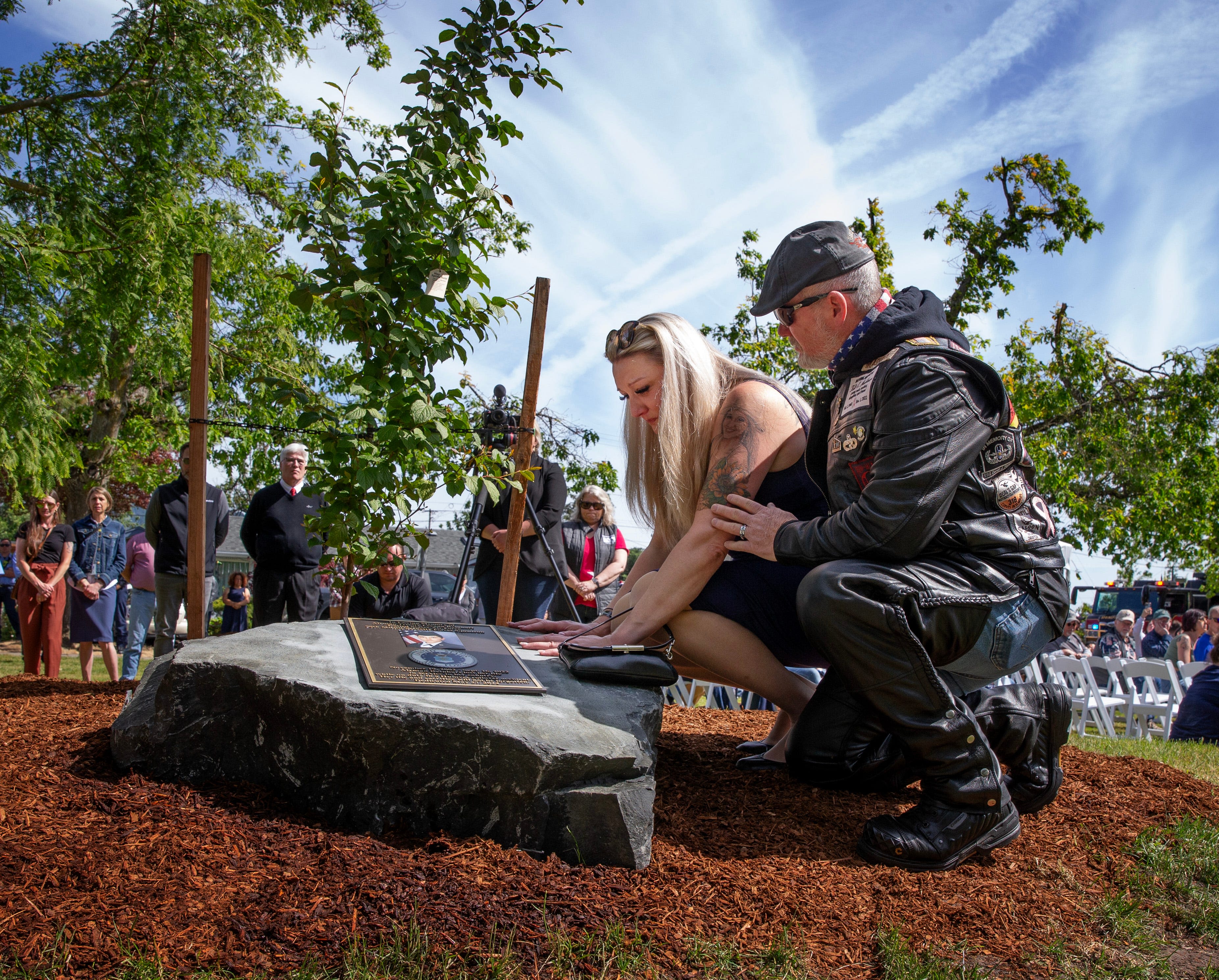 Springfield community honors Airman Trinity Reinhart, veterans who died in line of duty