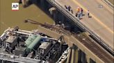Boat strike causes oil spill, partial collapse of bridge between Galveston and Pelican Island, Texas