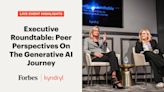 Executive Roundtable: Peer Perspectives On The Generative AI Journey