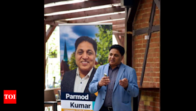 Indian origin Parmod Kumar is committed to community, progress, and better Indo German ties | Amritsar News - Times of India