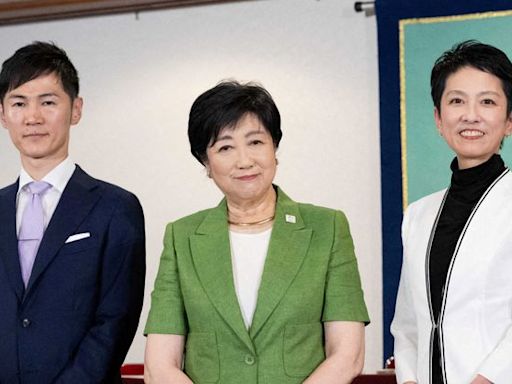 小池百合子連任東京都知事 蓮舫落居第三、石丸伸二分走「反小池票」｜壹蘋新聞網