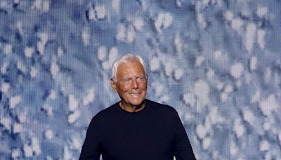 De Meloni a Pausini: Italia felicita a Giorgio Armani en su 90 cumpleaños