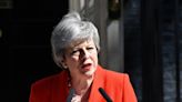 Former British Prime Minister Theresa May announces departure from politics