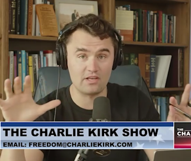 Charlie Kirk speculates that "lobster flu" may "sweep over the nation" in the lead-up to the election