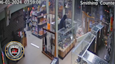 VIDEO: Tennessee police release footage of smash-and-grab gun store robbery