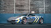 Seized Ferrari 458 supercar pressed into service by Czech police