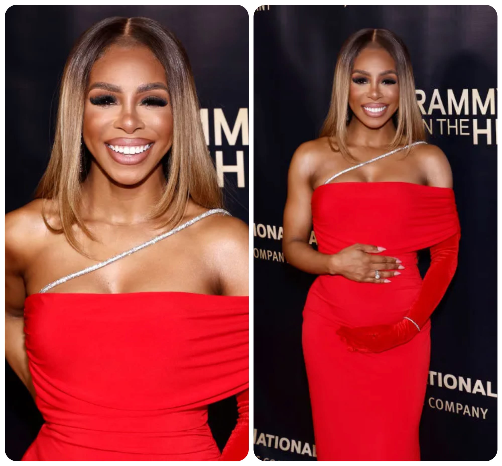 Glowing & Gorgeous: Candiace Dillard Bassett Debuts Her 'Drive Back' Baby Bump In Radiant Red Look