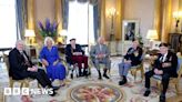 D-Day veterans visit King and Queen at Buckingham Palace