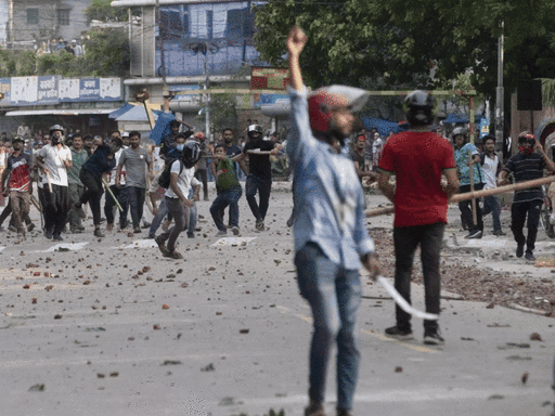 Bangladesh quota protesters announce nationwide shutdown today, PM Hasina 'regrets' casualties - Times of India
