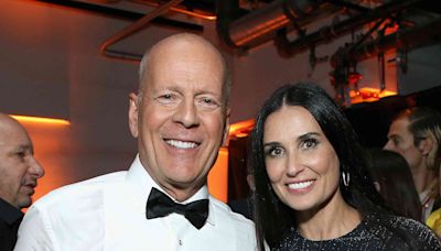 Demi Moore Says She Visits Ex-Husband Bruce Willis "Every Week" Amid His Dementia Battle