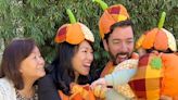 Drew Scott and Linda Phan Celebrate Son Parker's First Halloween in Homemade Pumpkin Costumes