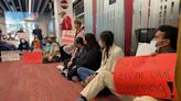 UA students, faculty stage sit-in to protest faculty suspension for Hamas statements