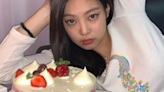 Blackpink's Jennie Celebrates Solo Album's Creation With Cute Cake In LA. See PIC