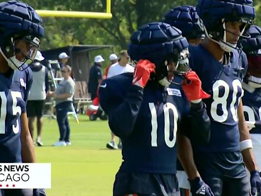 Chicago Bears receivers fight to show they belong during day 7 of training camp