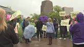 Dozens turn out for rally against white nationalism