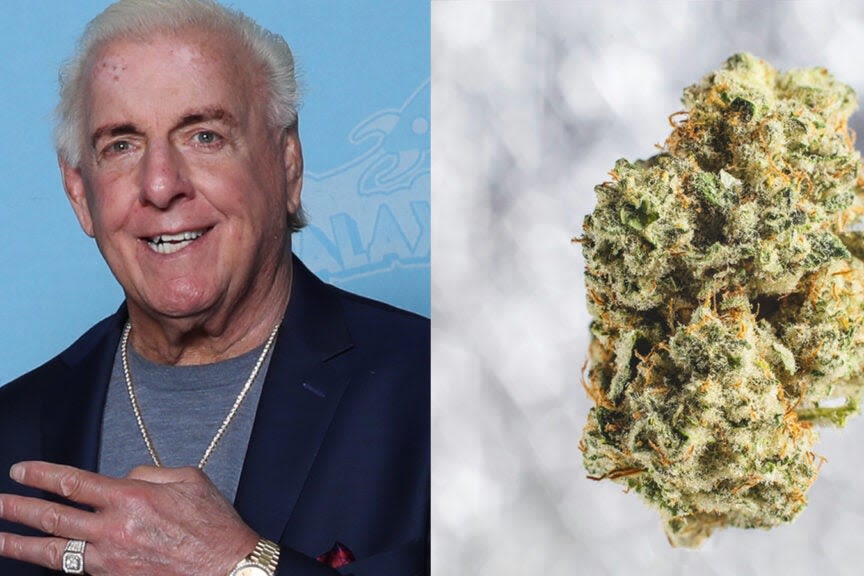 Ric Flair's Drip Cannabis Products Hit Shelves In Michigan Via Collab With Goldkine, Here Where To Find Them