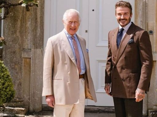 King Charles teams up with David Beckham, shares mutual love for beekeeping