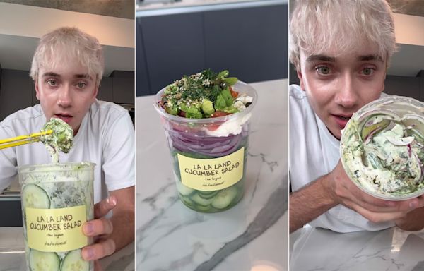 La La Land Kind Cafe Partners with TikTok Star, 'the Cucumber Guy'