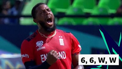 T20 World Cup: Chris Jordan takes back-to-back wickets after being hit for two sixes