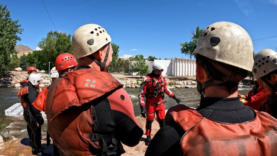 Day on the Arkansas River: CSFD swiftwater rescue training