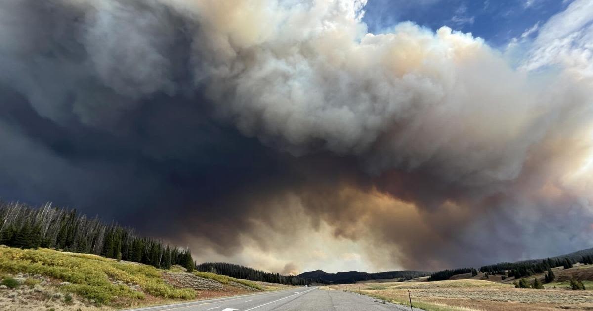 Wyoming's Fish Creek fire closes route to Grand Teton National Park