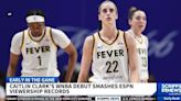 Caitlin Clark's WNBA debut smashes ESPN league viewership record