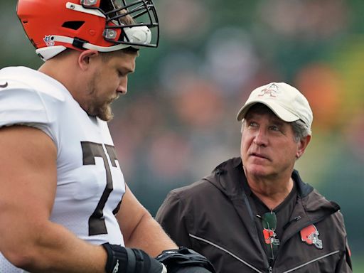 'Little bit of a transition': Browns guard Wyatt Teller talks about change in line coaches