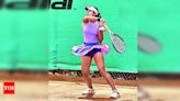 Vaidehi Chaudhari stages impressive comeback to defeat Vitalia Diatchenko | Ahmedabad News - Times of India