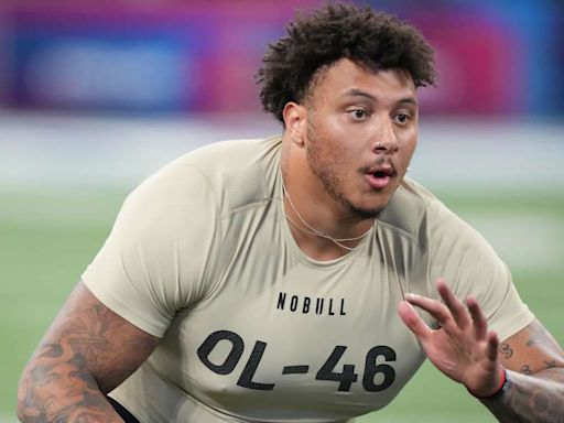 Lions draft Boston College guard Christian Mahogany in sixth round