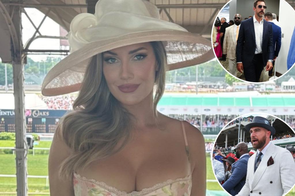 Paige Spiranac stuns at celebrity-filled Kentucky Derby: ‘Who should I bet on?’