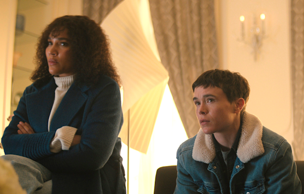...Umbrella Academy’ Stars Emmy Raver-Lampman And Elliot Page On Allison And Viktor’s Relationship Ahead Of Fourth...