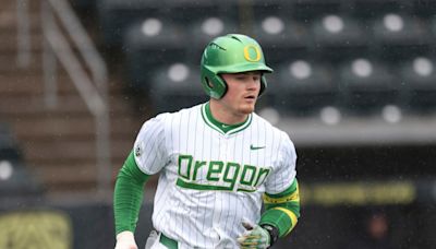 Oregon’s bats stay quiet in loss to USC Trojans, Ducks knocked out of Pac-12 baseball tournament