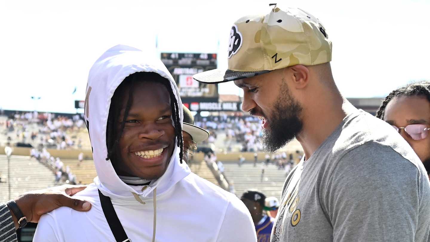 WATCH: NBA star Derrick White hit in head during fight at Rocky Mountain Showdown