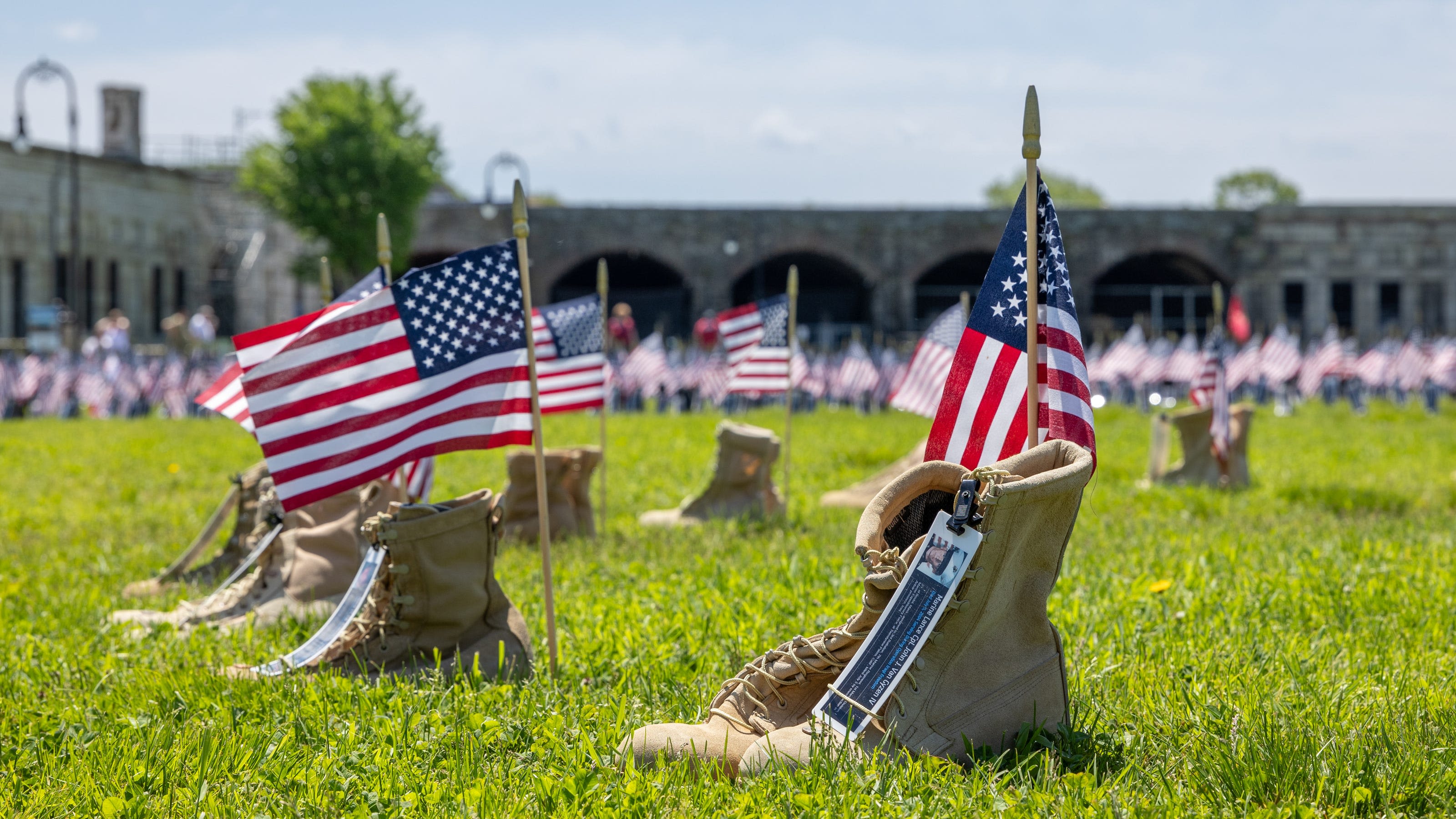 Honoring those who gave all: Boots on the Ground Memorial at Fort Adams in Newport