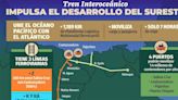 Tren Interoceánico impulsa el desarrollo en el sureste de México: Gobierno Federal