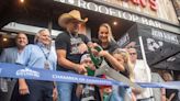 Jason Aldean celebrates the opening of his new three-story Gatlinburg restaurant and bar