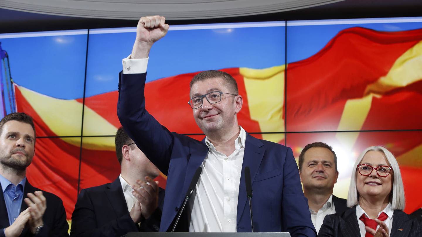 Winner of North Macedonia's parliamentary election to seek governing coalition partner