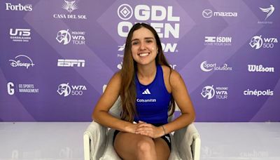 Guadalajara Open AKRON 2024: "Quiero ganar el torneo", asegura Camila Osorio