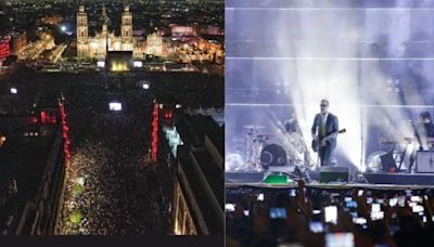 "México es absolutamente mágico": Interpol por concierto en el Zócalo