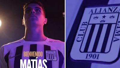 Alianza Lima oficializó el fichaje de Matías Succar para el Torneo Clausura 2024: estadísticas y detalles del contrato del delantero