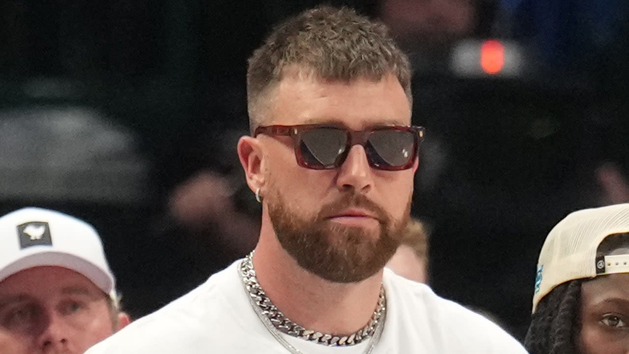 Mavericks troll Travis Kelce, fans shower him in boos during NBA Playoffs game